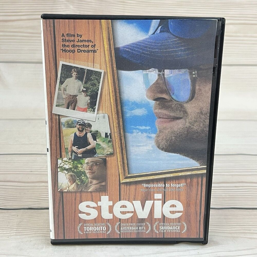 Stevie DVD 2002 Documentary Steve James Hoop Dreams Director - Replacement Case
